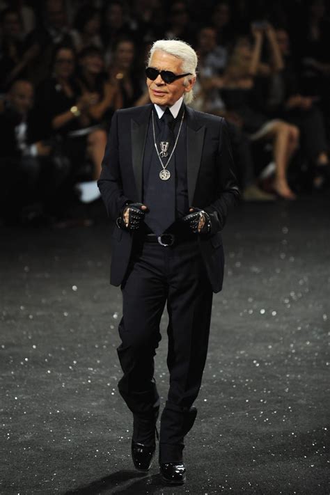 karl Lagerfeld famous looks